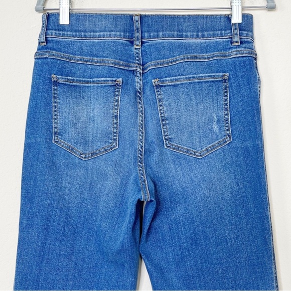 SPANX Straight Leg Jeans in Vintsge Indigo - Picture 8 of 13